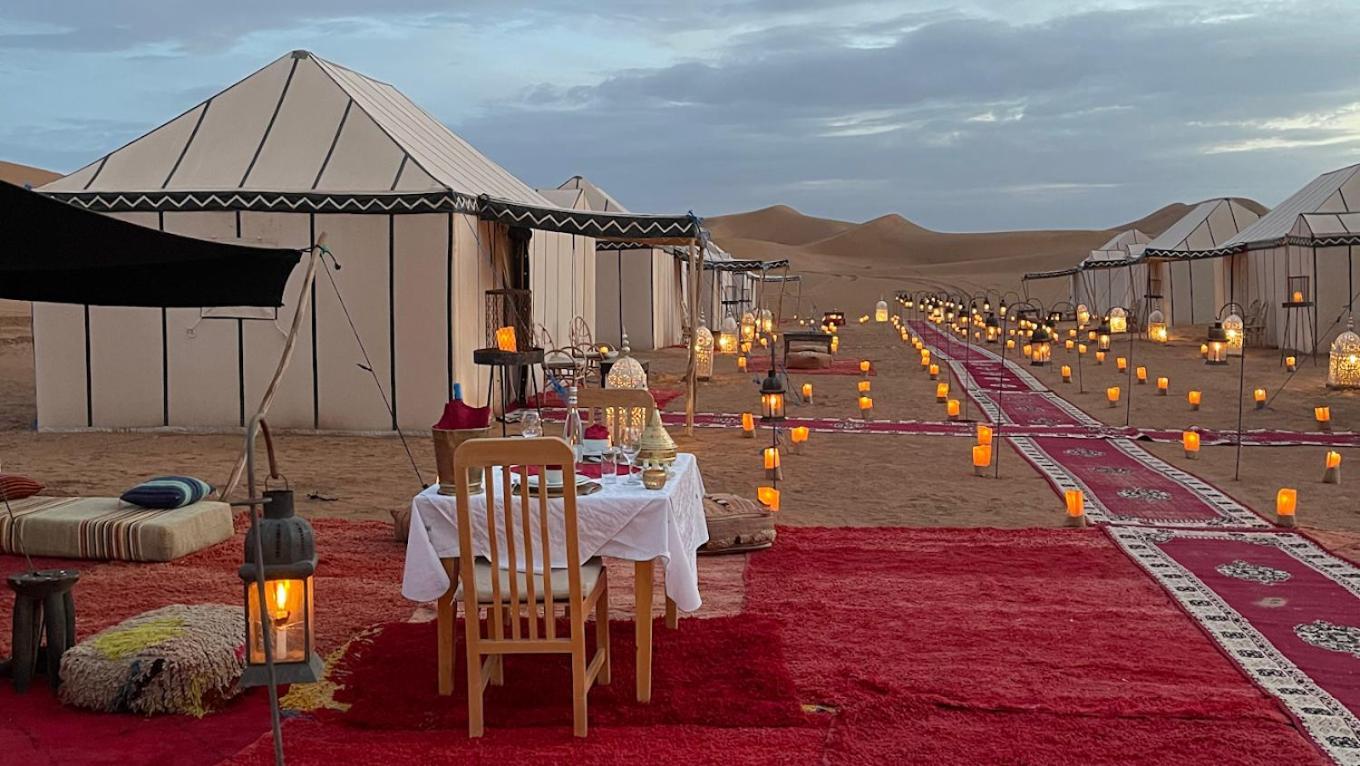 Bed and Breakfast Camp Sahara Majestic M’hamid El Ghizlane Exterior foto